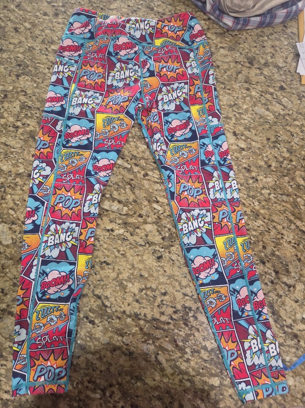 CVG Comic Pop Graphic Leggings - Bright Multi